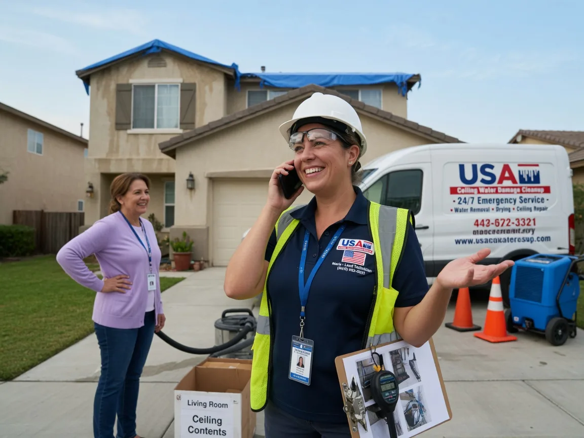 Ceiling Water Damage Restoration Luck, WI FAQs